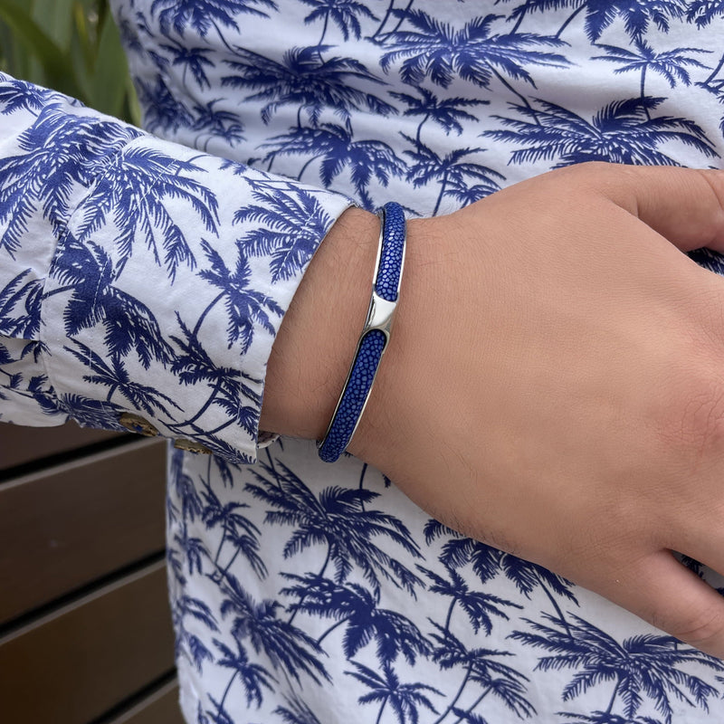 The Azure Stingray Cuff
