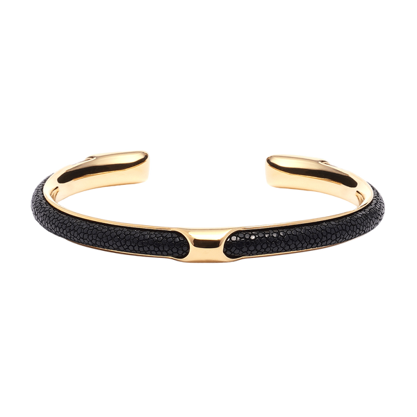 The Obsidian Gold Cuff