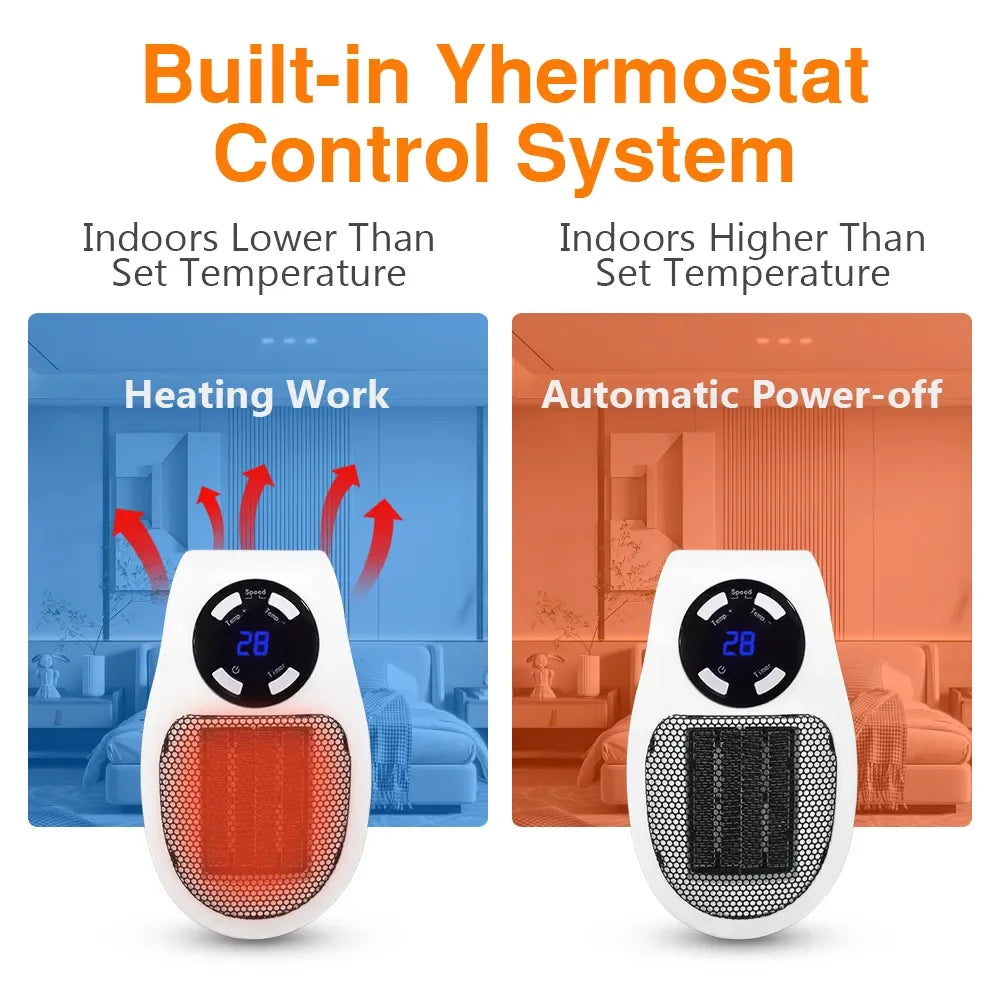 Cozy Plug-In Room Heater